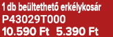 1 db be ltethet erk lykos r P43029T000 10.590 Ft 5.390 Ft