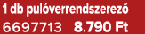 1 db pul verrendszerez 6697713 8.790 Ft