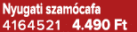 Nyugati szam cafa 4164521 4.490 Ft