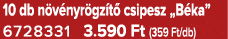 10 db n v nyr gz t csipesz „B ka” 6728331 3.590 Ft (359 Ft/db)