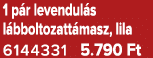 1 p r levendul s l bboltozatt masz, lila 6144331 5.790 Ft