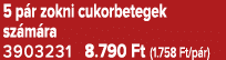5 p r zokni cukorbetegek sz m ra 3903231 8.790 Ft (1.758 Ft/p r)
