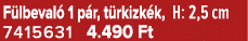F lbeval 1 p r, t rkizk k, H: 2,5 cm 7415631 4.490 Ft