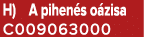H) A pihen s o zisa C009063000