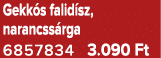 Gekk s falid sz, narancss rga 6857834 3.090 Ft
