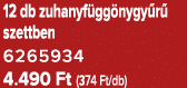 12 db zuhanyf gg nygy r szettben 6265934 4.490 Ft (374 Ft/db)