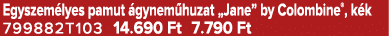 Egyszem lyes pamut gynem huzat „Jane” by Colombine®, k k 799882T103 14.690 Ft 7.790 Ft