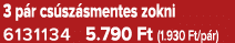 3 p r cs sz smentes zokni 6131134 5.790 Ft (1.930 Ft/p r)