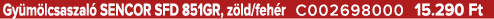 Gy m lcsaszal SENCOR SFD 851GR, z ld/feh r C002698000 15.290 Ft