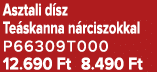 Asztali d sz Te skanna n rciszokkal P66309T000 12.690 Ft 8.490 Ft