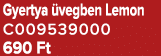 Gyertya vegben Lemon C009539000 690 Ft