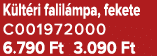 K lt ri falil mpa, fekete C001972000 6.790 Ft 3.090 Ft