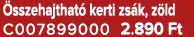  sszehajthat kerti zs k, z ld C007899000 2.890 Ft
