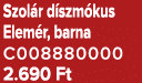 Szol r d szm kus Elem r, barna C008880000 2.690 Ft