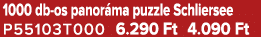 1000 db os panor ma puzzle Schliersee P55103T000 6.290 Ft 4.090 Ft
