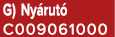 G) Ny rut C009061000