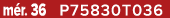 m r. 36 P75830T036