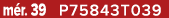 m r. 39 P75843T039