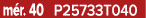 m r. 40 P25733T040
