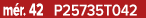m r. 42 P25735T042