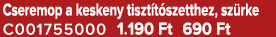 Cseremop a keskeny tiszt t szetthez, sz rke C001755000 1.190 Ft 690 Ft