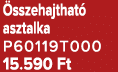  sszehajthat asztalka P60119T000 15.590 Ft