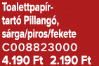 Toalettpap r tart Pillang , s rga/piros/fekete C008823000 4.190 Ft 2.190 Ft