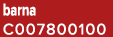 barna C007800100