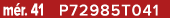 m r. 41 P72985T041