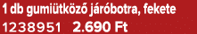 1 db gumi tk z j r botra, fekete 1238951 2.690 Ft