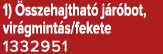 1) sszehajthat  j r bot, vir gmint s/fekete 1332951