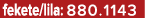 fekete/lila: 880.1143