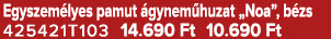 Egyszem lyes pamut gynem huzat „Noa”, b zs 425421T103 14.690 Ft 10.690 Ft