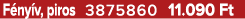 F ny v, piros 3875860 11.090 Ft