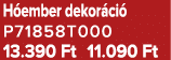 H ember dekor ci P71858T000 13.390 Ft 11.090 Ft