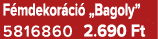 F mdekor ci „Bagoly” 5816860 2.690 Ft