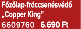 F z lap fr ccsen sv d „Copper King” 6609760 6.690 Ft