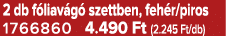 2 db f liav g szettben, feh r/piros 1766860 4.490 Ft (2.245 Ft/db)
