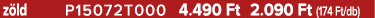 z ld P15072T000 4.490 Ft 2.090 Ft (174 Ft/db)