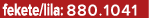 fekete/lila: 880.1041