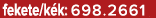 fekete/k k: 698.2661