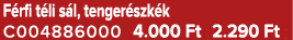 F rfi t li s l, tenger szk k C004886000 4.000 Ft 2.290 Ft