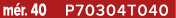 m r. 40 P70304T040