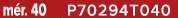 m r. 40 P70294T040