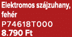 Elektromos sz jzuhany, feh r P74618T000 8.790 Ft