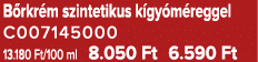 B rkr m szintetikus k gy m reggel C007145000 13.180 Ft/100 ml 8.050 Ft 6.590 Ft