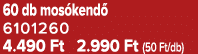 60 db mos kend 6101260 4.490 Ft 2.990 Ft (50 Ft/db)
