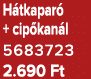 H tkapar + cip kan l 5683723 2.690 Ft