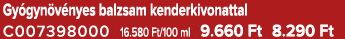 Gy gyn v nyes balzsam kenderkivonattal C007398000 16.580 Ft/100 ml 9.660 Ft 8.290 Ft