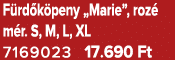 F rd k peny „Marie”, roz m r. S, M, L, XL 7169023 17.690 Ft